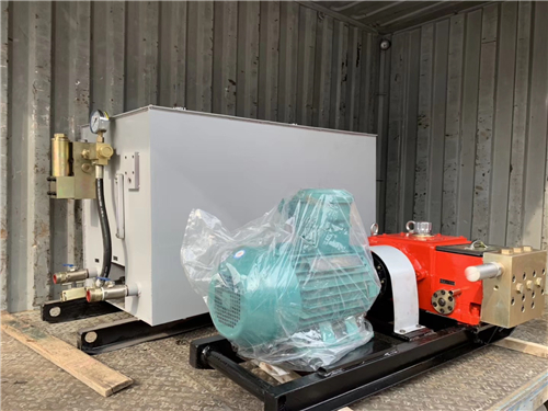 华矿重工一批乳化液泵发往山西晋城