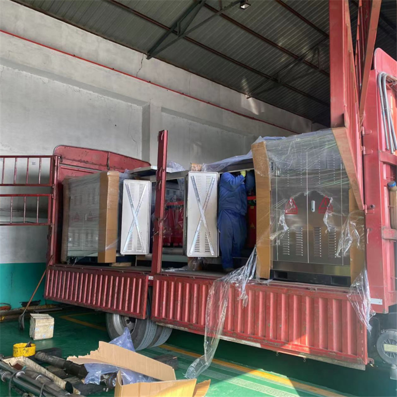 华矿重工一批干式变压器发往宁夏银川