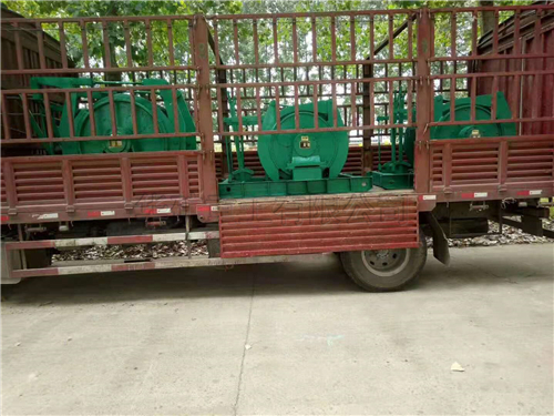 华矿重工一批调度绞车发往山西吕梁
