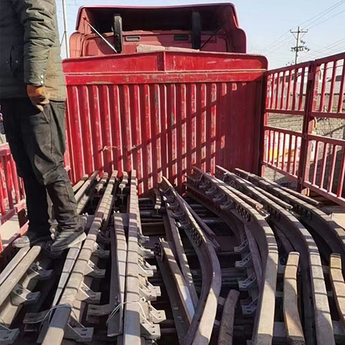 华矿重工一批道岔发往阳泉